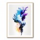 Ink Splash Abstract 17 Wall Art