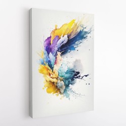 Ink Splash Abstract 18 Wall Art