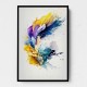 Ink Splash Abstract 18 Wall Art