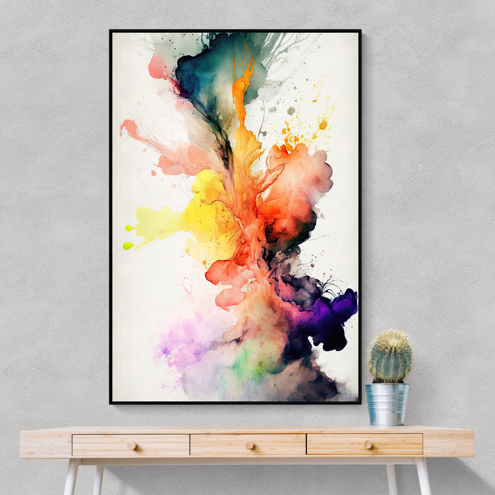 Ink Splash Abstract 19 Wall Art Ink Splash Abstract 19 Wall Art