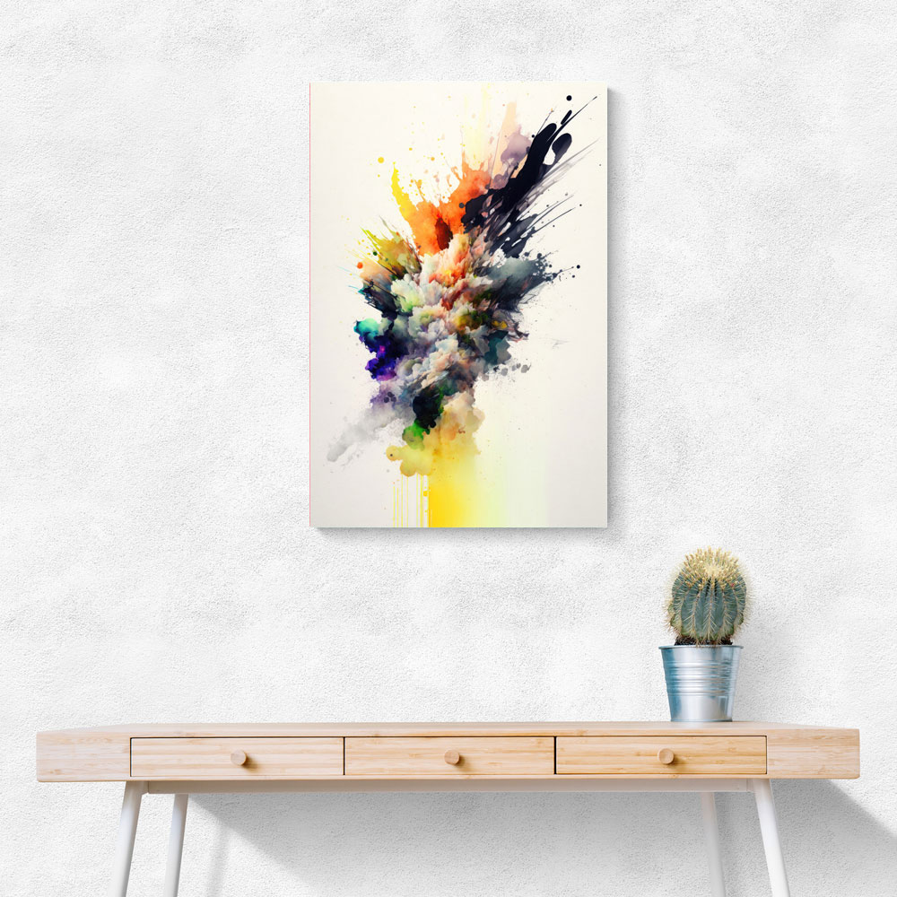 Ink Splash Abstract 20 Wall Art