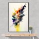 Ink Splash Abstract 20 Wall Art