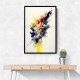 Ink Splash Abstract 20 Wall Art