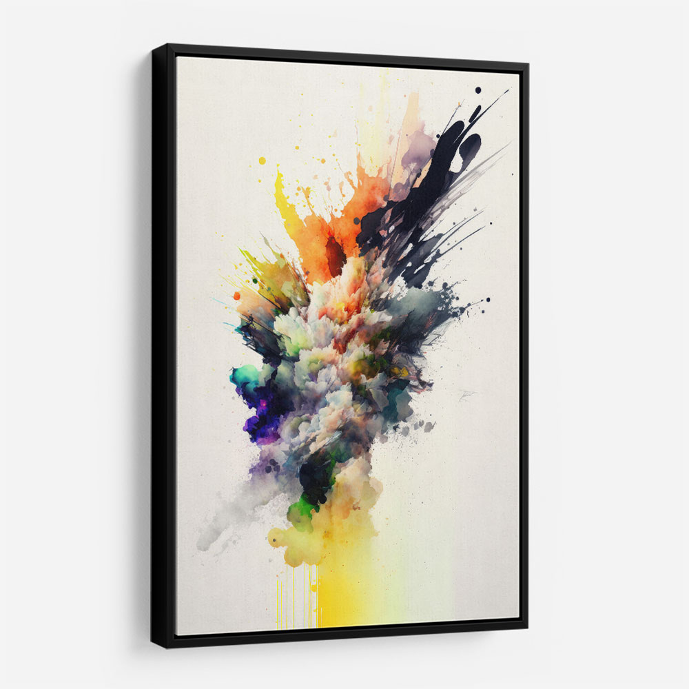 Ink Splash Abstract 20 Wall Art