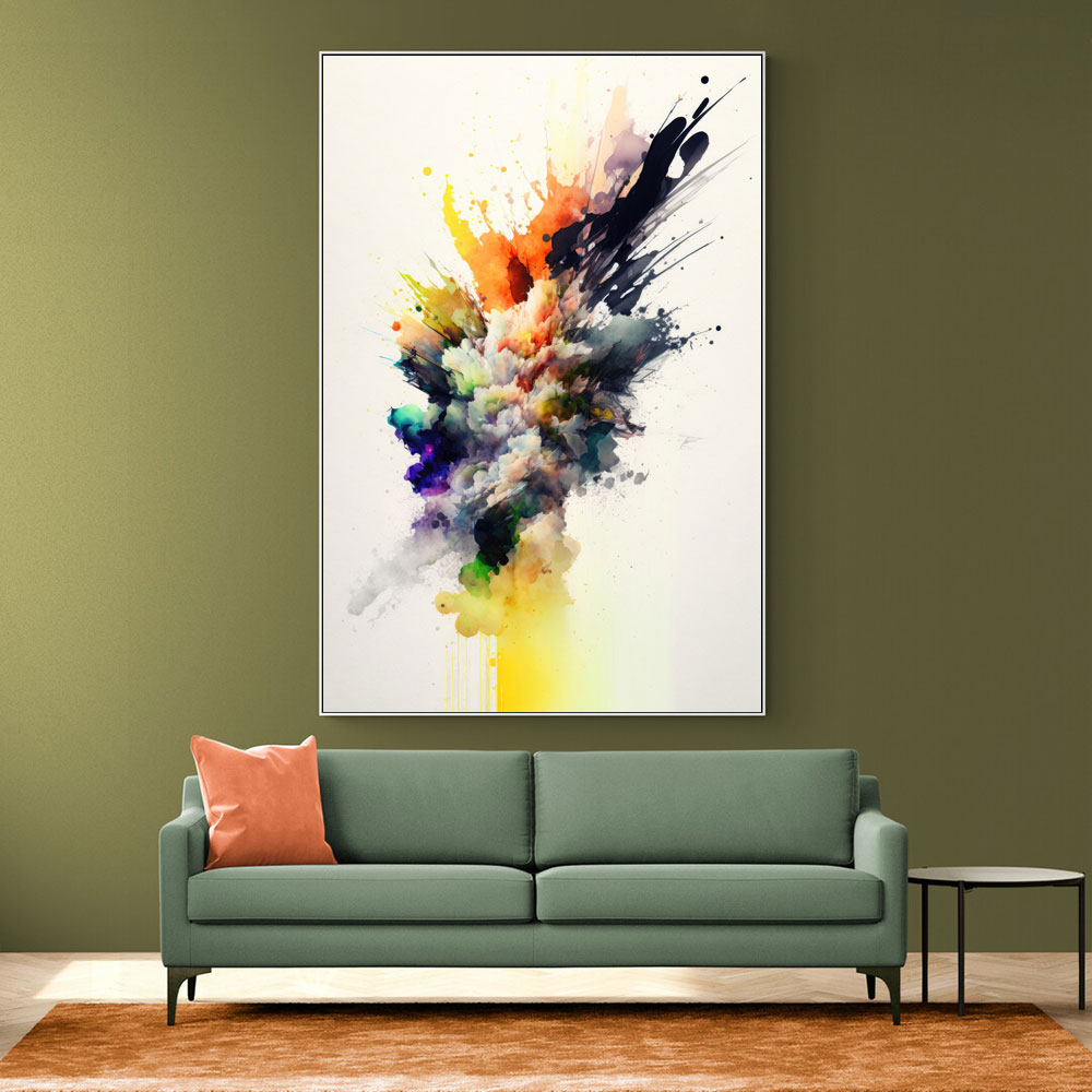 Ink Splash Abstract 20 Wall Art