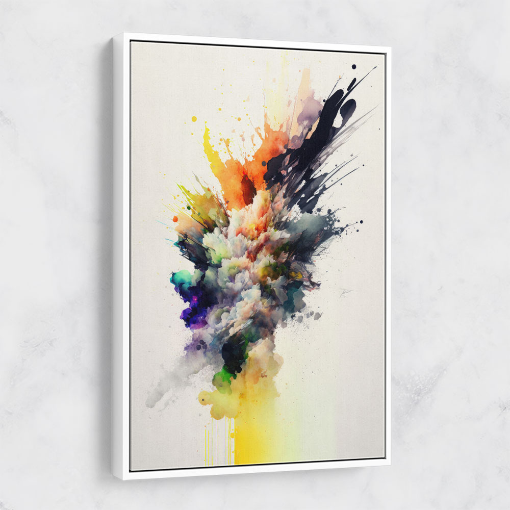 Ink Splash Abstract 20 Wall Art