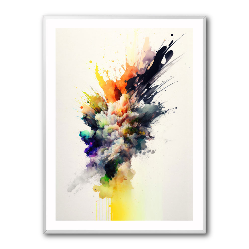 Ink Splash Abstract 20 Wall Art