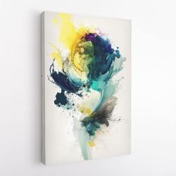 Ink Splash Abstract 21 Wall Art