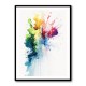 Ink Splash Abstract 22 Wall Art