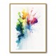 Ink Splash Abstract 22 Wall Art