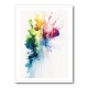 Ink Splash Abstract 22 Wall Art