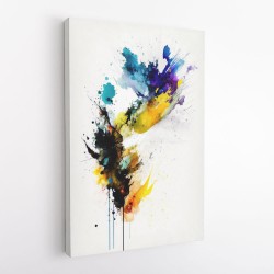 Ink Splash Abstract 23 Wall Art