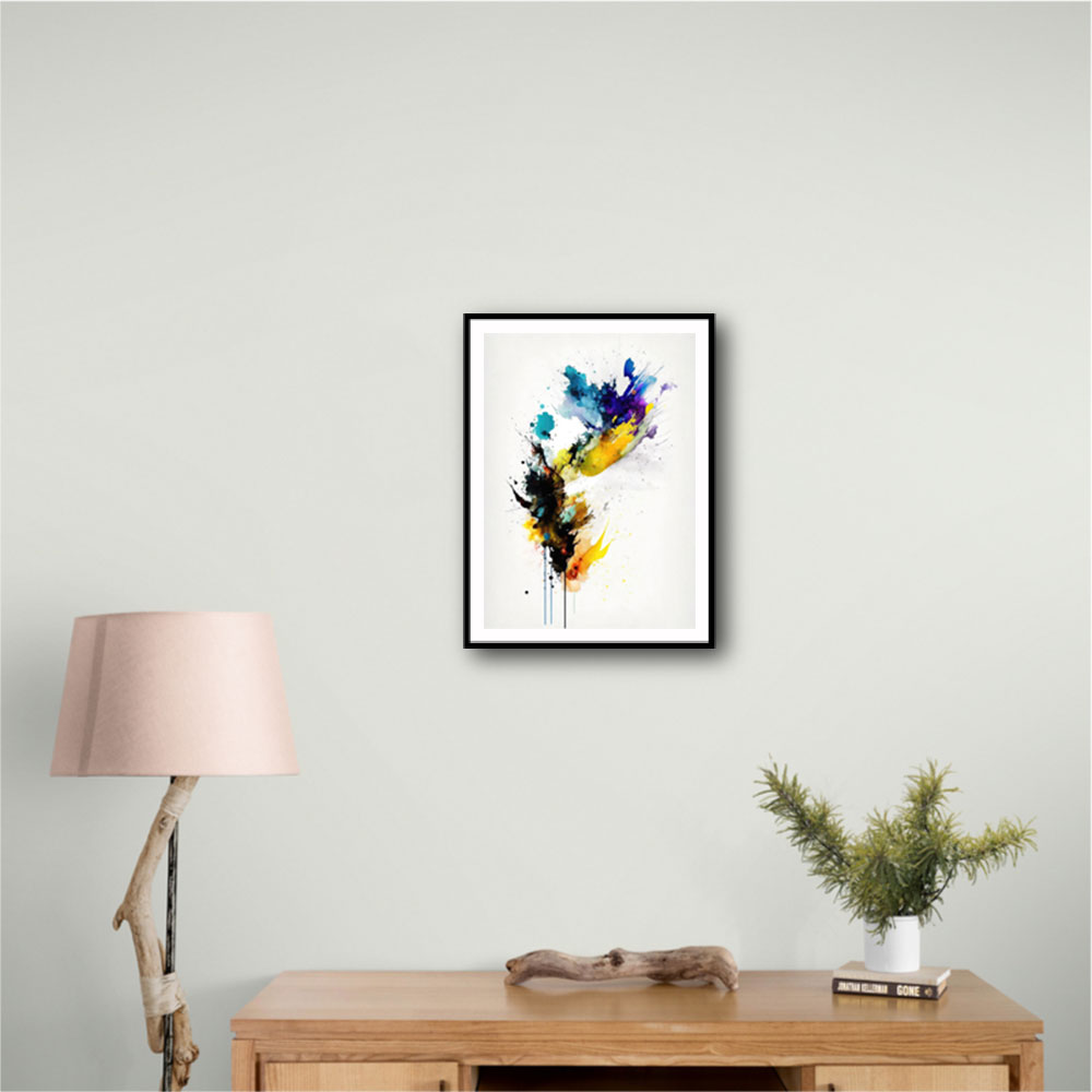 Ink Splash Abstract 23 Wall Art Ink Splash Abstract 23 Wall Art