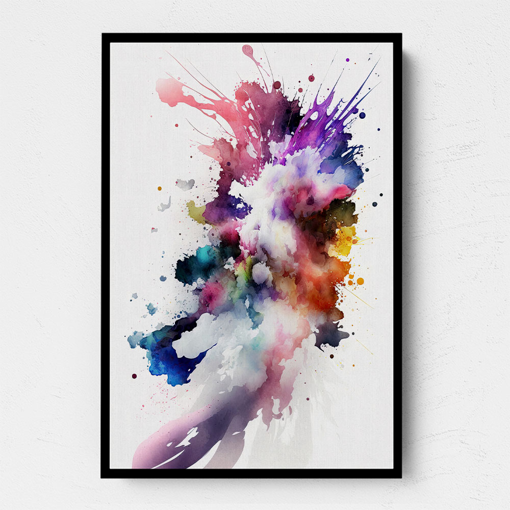 Ink Splash Abstract 29 Wall Art