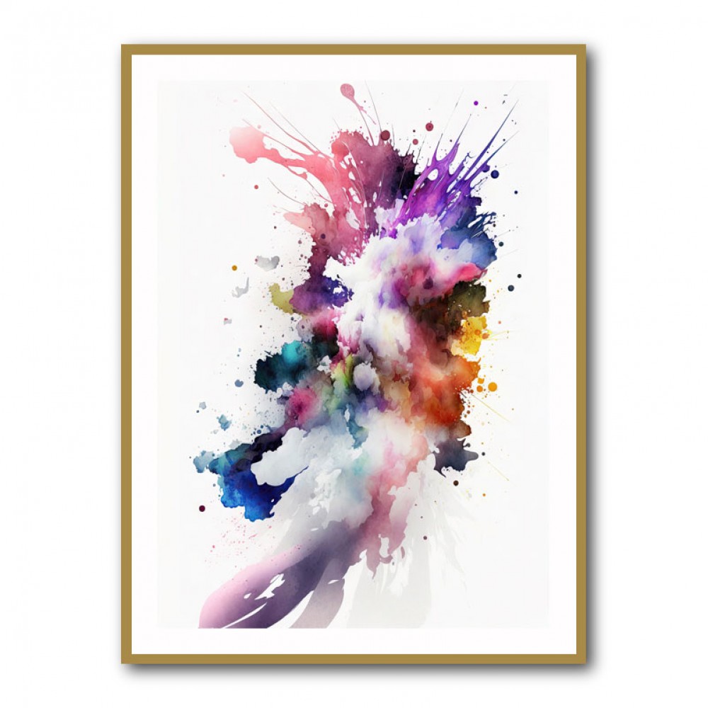 Ink Splash Abstract 29 Wall Art Ink Splash Abstract 29 Wall Art