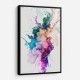 Ink Splash Abstract 33 Wall Art