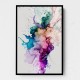 Ink Splash Abstract 33 Wall Art