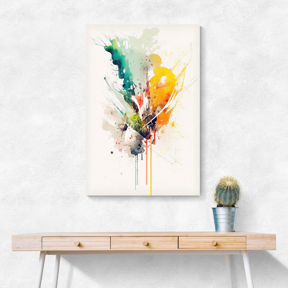 Ink Splash Abstract 35 Wall Art