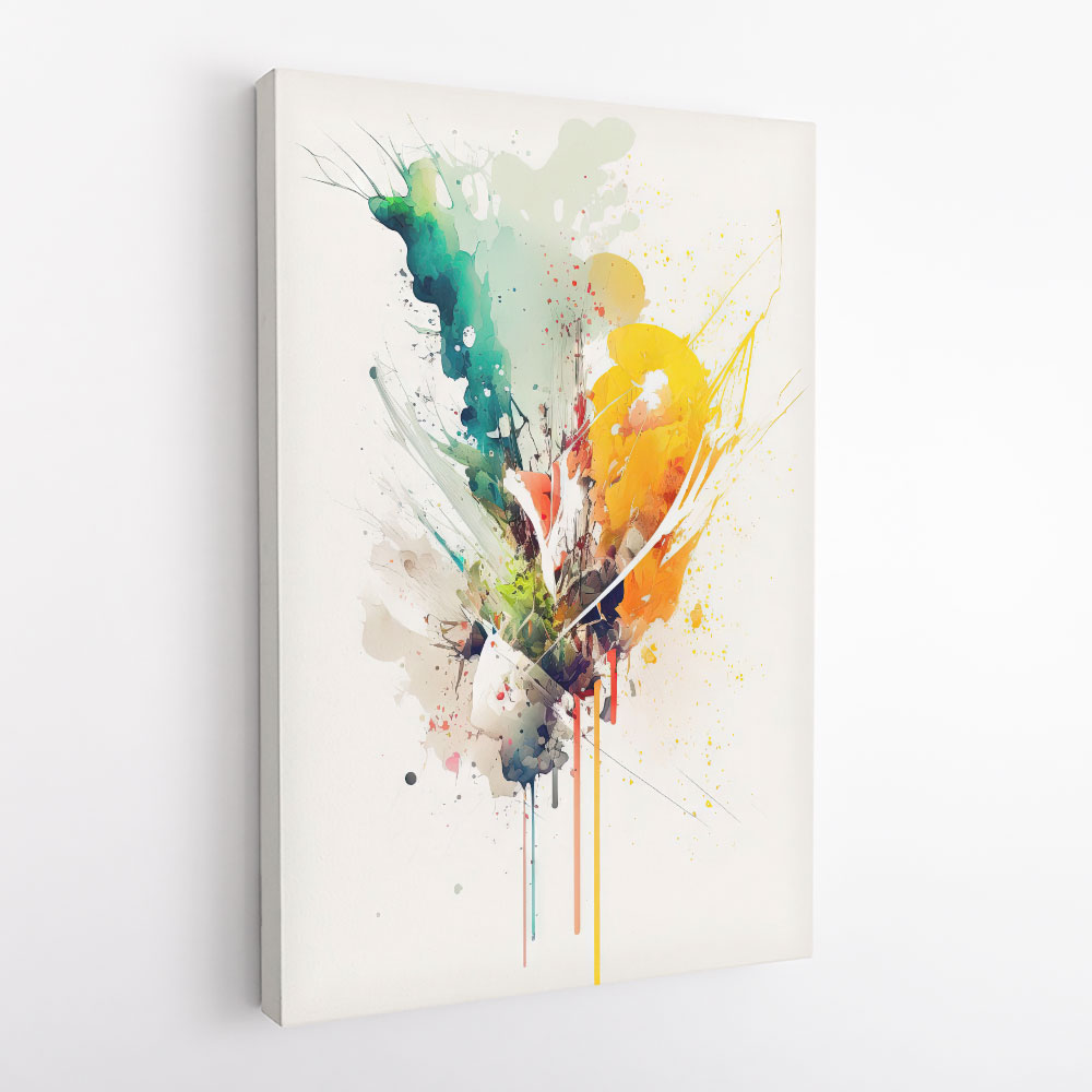 Ink Splash Abstract 35 Wall Art