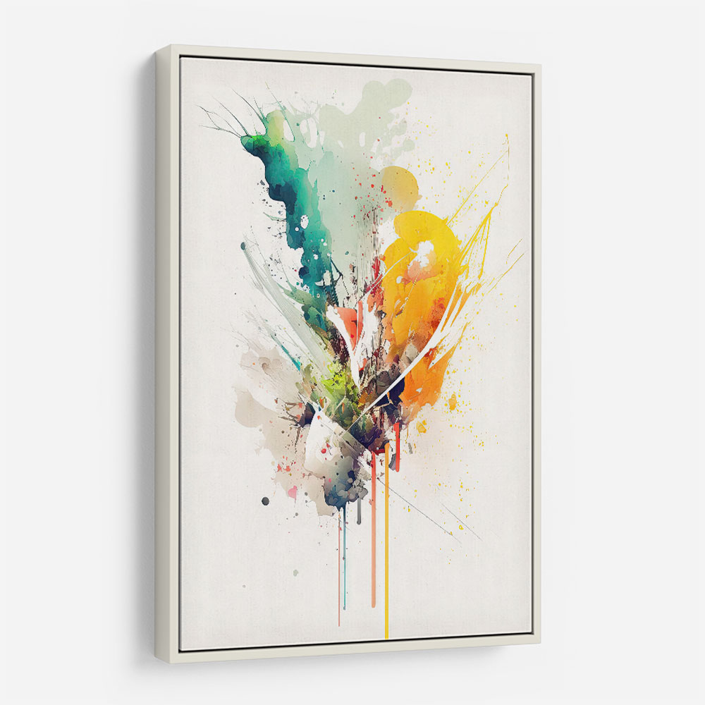 Ink Splash Abstract 35 Wall Art