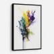 Ink Splash Abstract 37 Wall Art