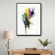 Ink Splash Abstract 37 Wall Art