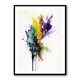 Ink Splash Abstract 37 Wall Art