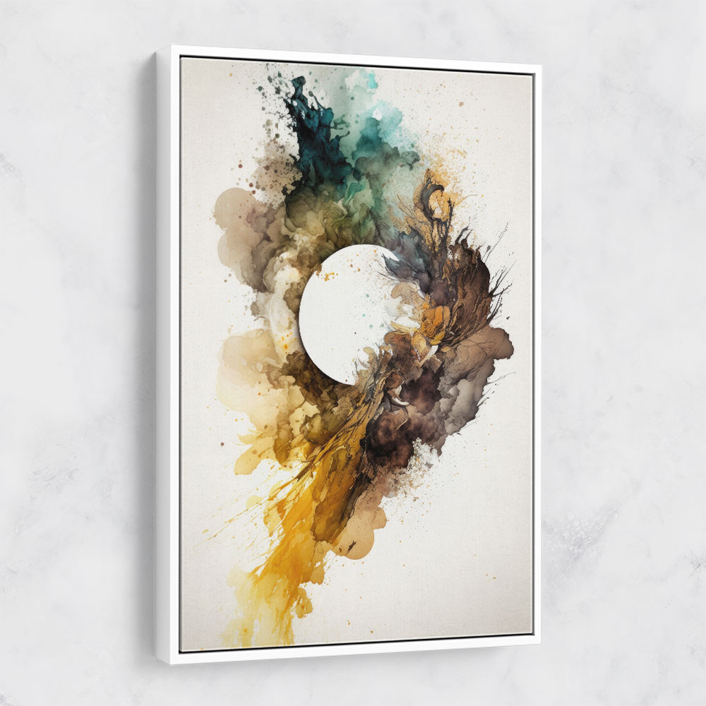 Ink Splash Abstract 38 Wall Art