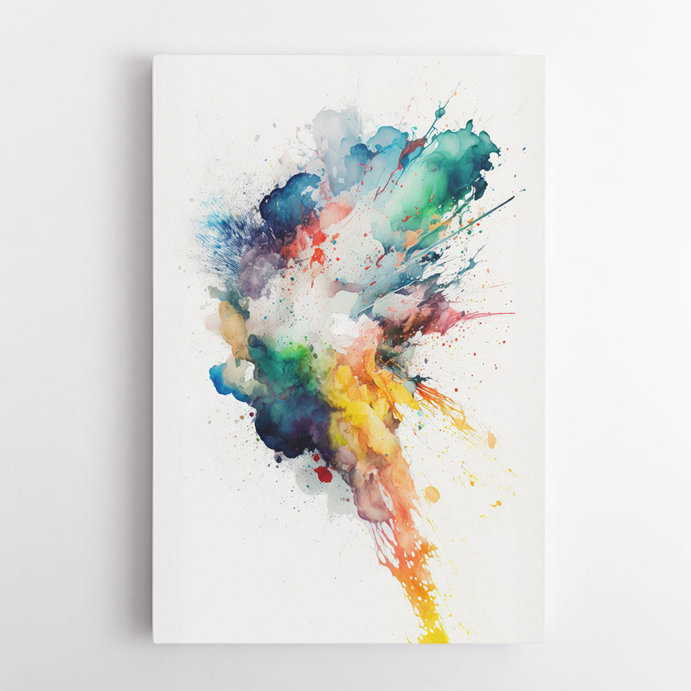 Ink Splash Abstract 39 Wall Art