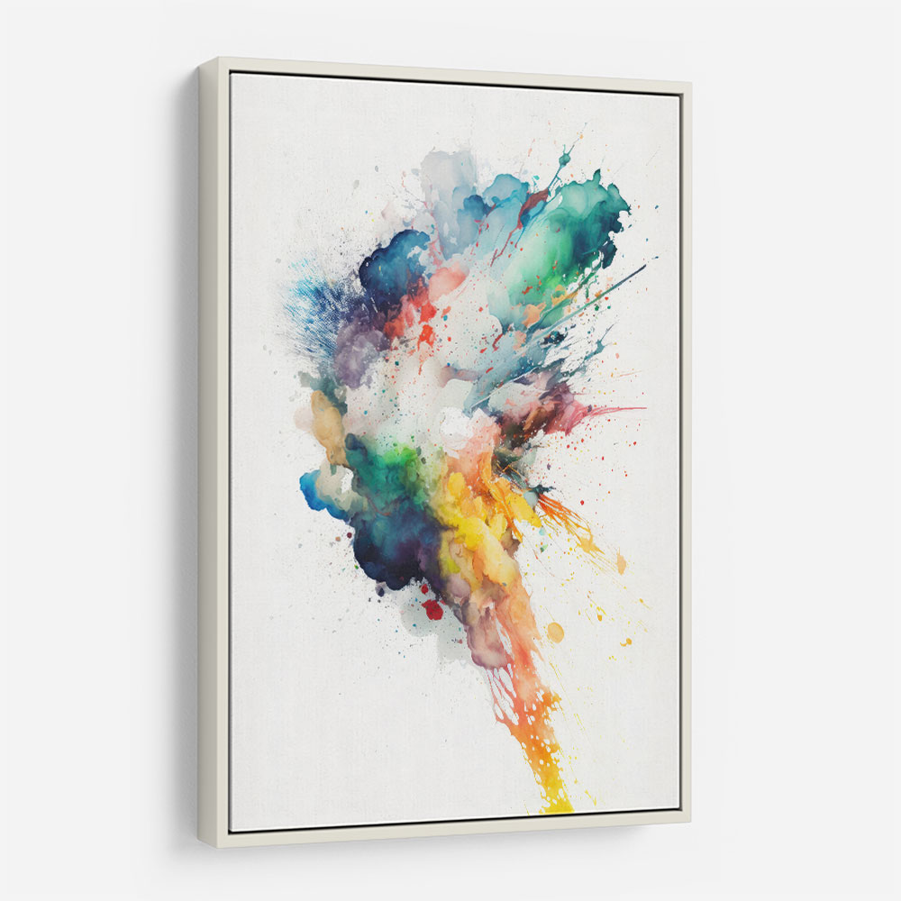 Ink Splash Abstract 39 Wall Art