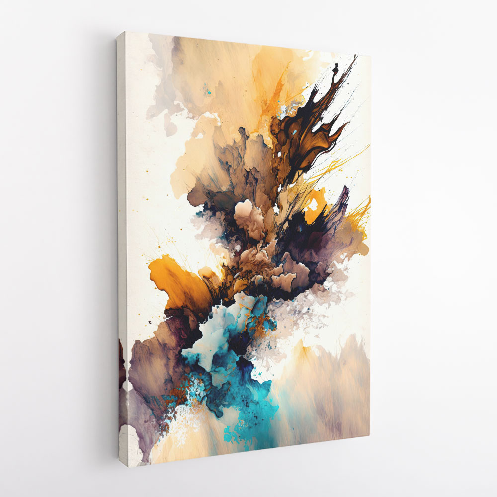 Ink Splash Abstract 40 Wall Art