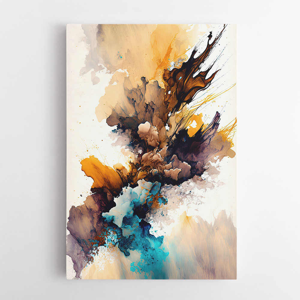 Ink Splash Abstract 40 Wall Art