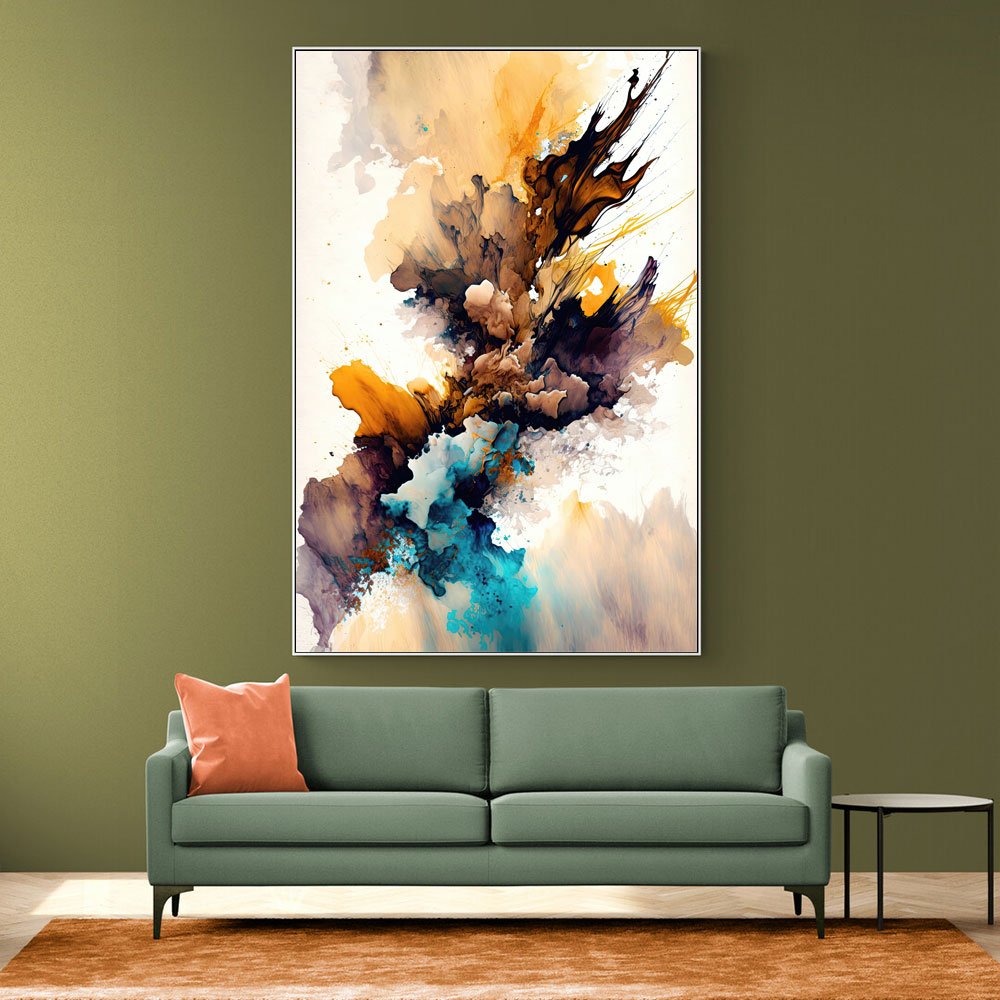 Ink Splash Abstract 40 Wall Art