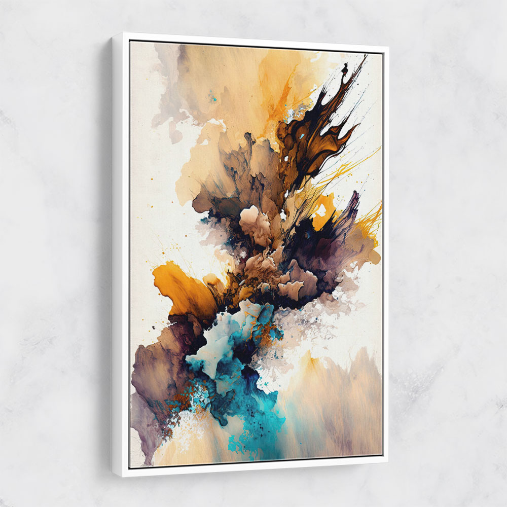 Ink Splash Abstract 40 Wall Art