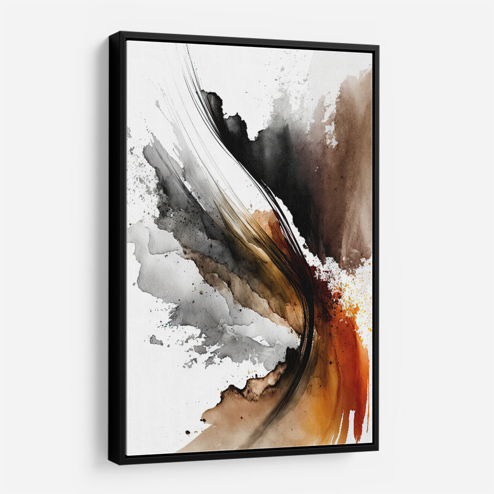 Ink Splash Abstract 41 Wall Art