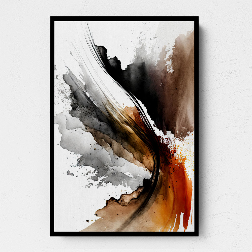 Ink Splash Abstract 41 Wall Art