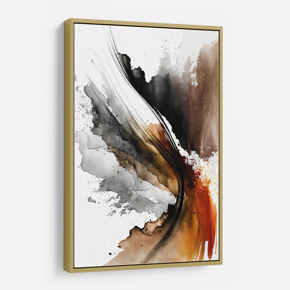 Ink Splash Abstract 41 Wall Art