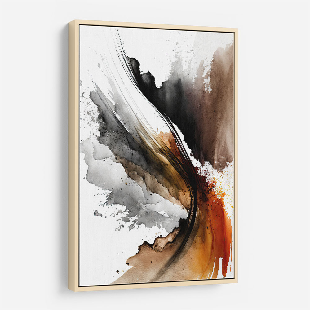 Ink Splash Abstract 41 Wall Art