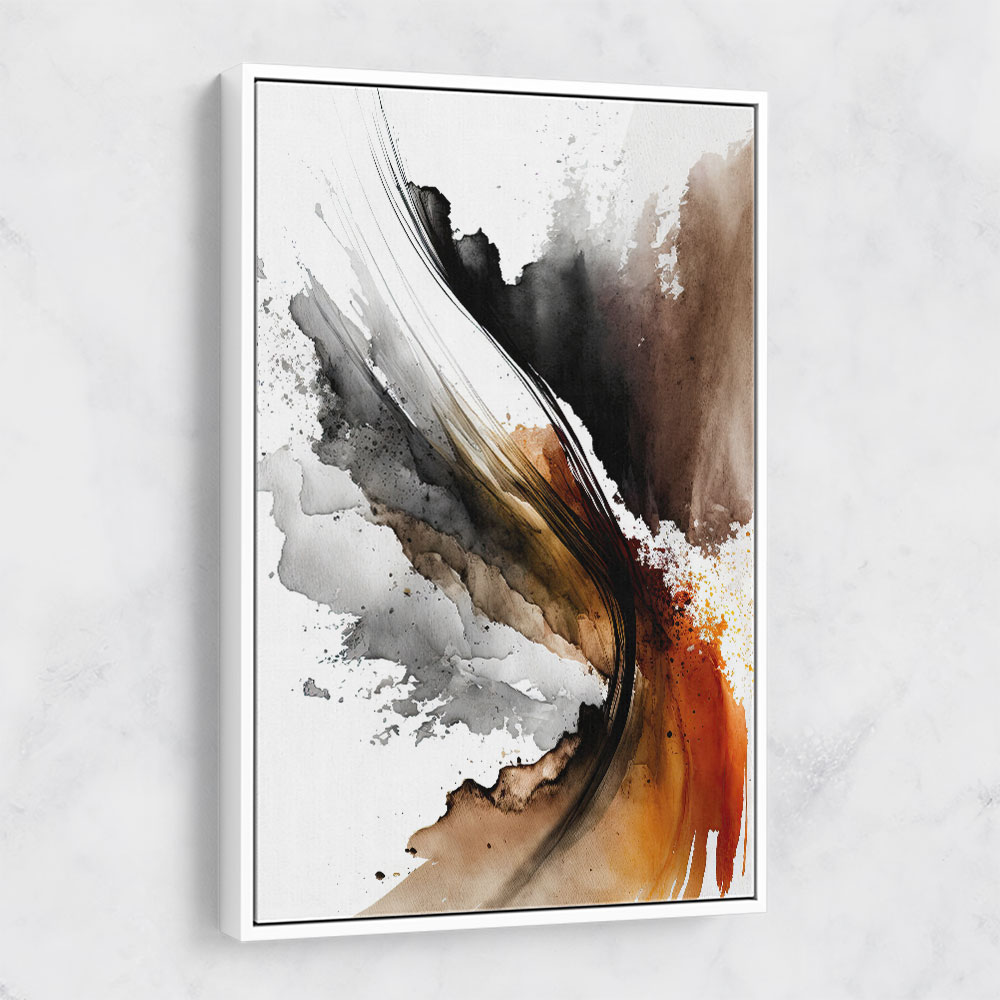 Ink Splash Abstract 41 Wall Art