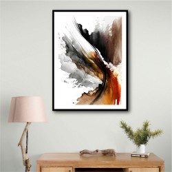 Ink Splash Abstract 41 Wall Art