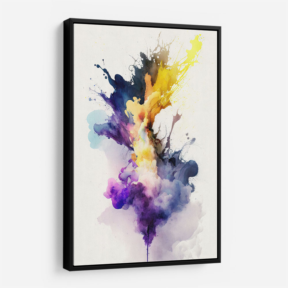 Ink Splash Abstract 42 Wall Art