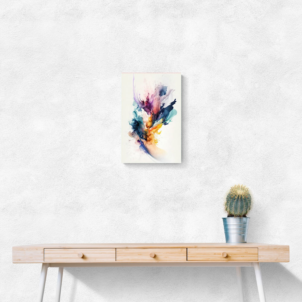 Ink Splash Abstract 43 Wall Art