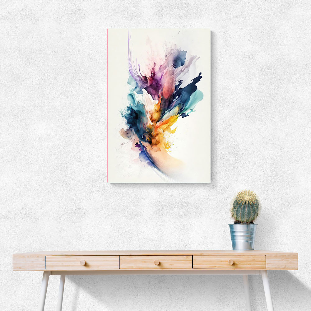 Ink Splash Abstract 43 Wall Art