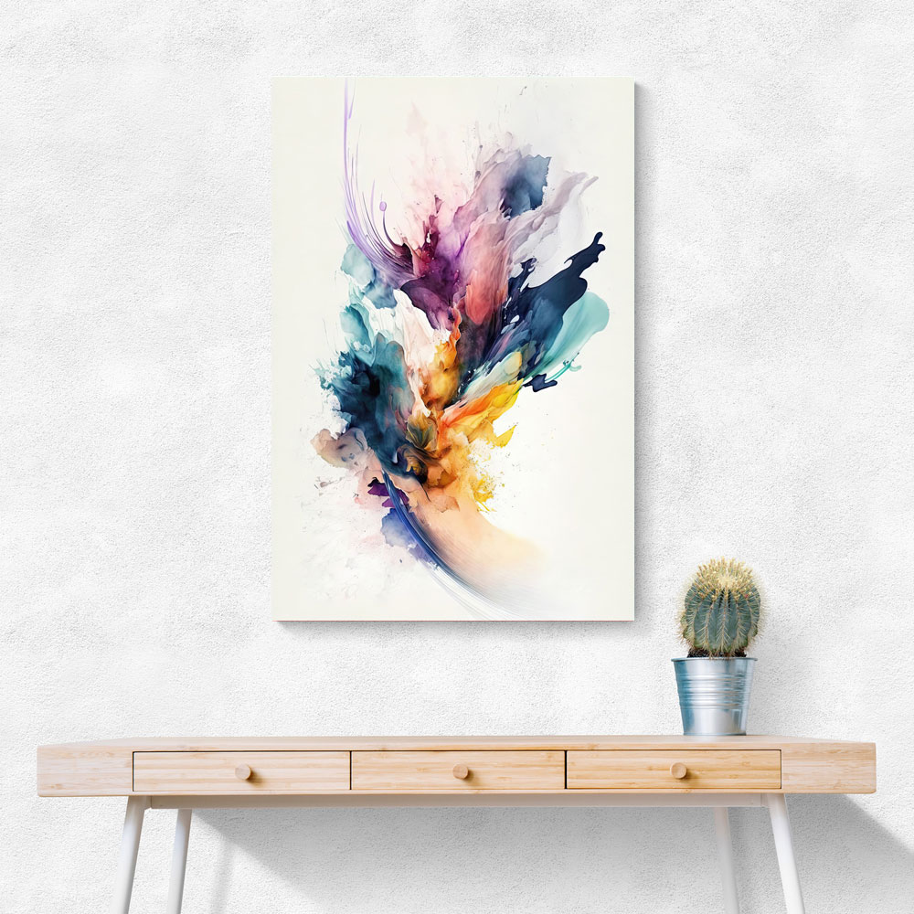 Ink Splash Abstract 43 Wall Art