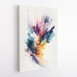 Ink Splash Abstract 43 Wall Art