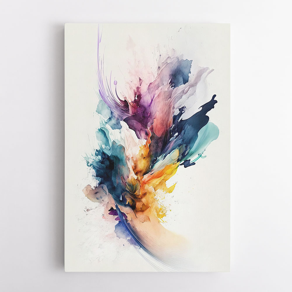 Ink Splash Abstract 43 Wall Art