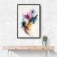 Ink Splash Abstract 43 Wall Art