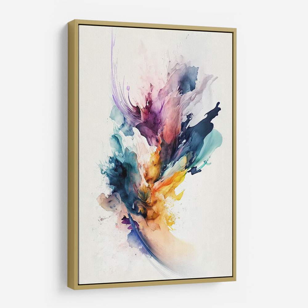 Ink Splash Abstract 43 Wall Art