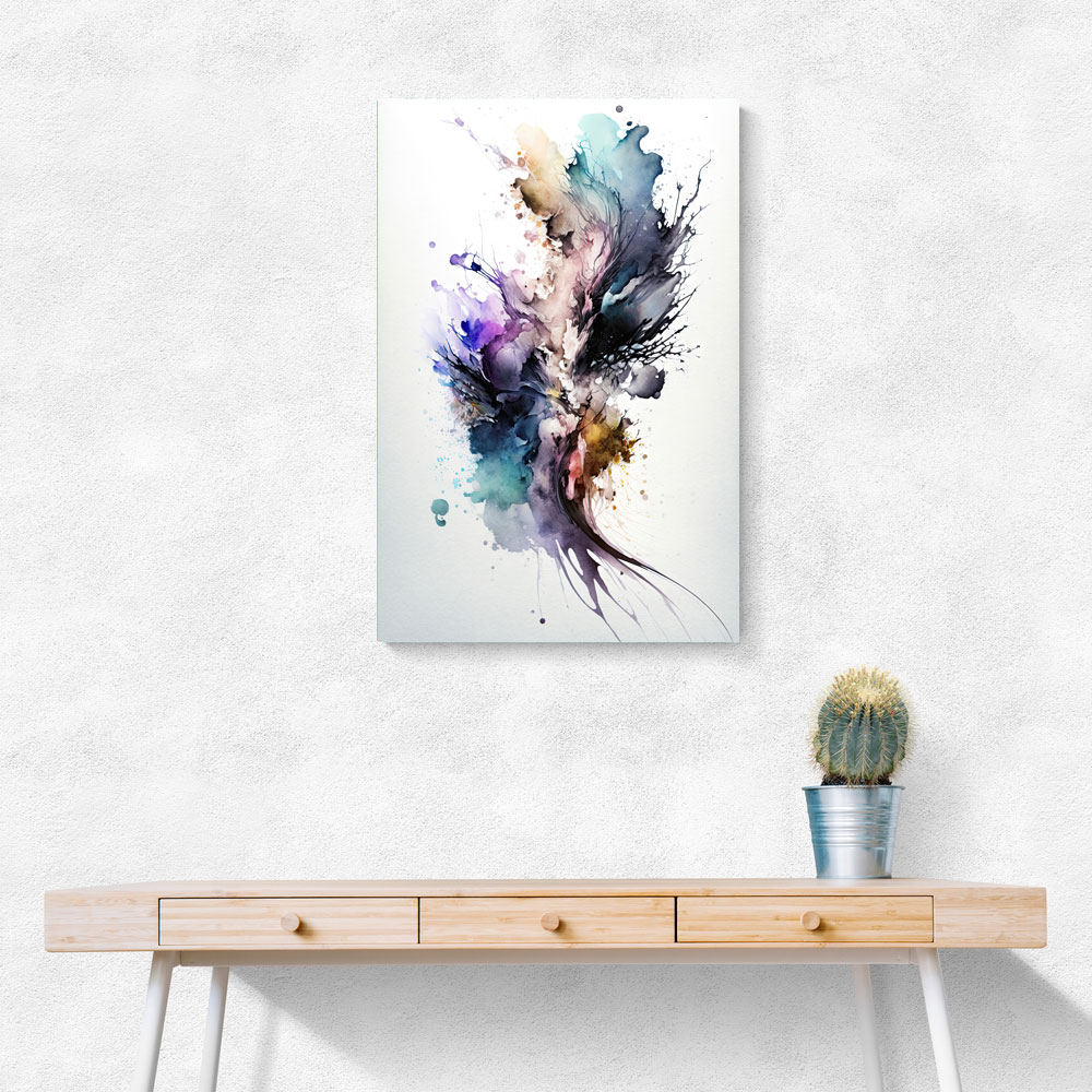 Ink Splash Abstract 44 Wall Art