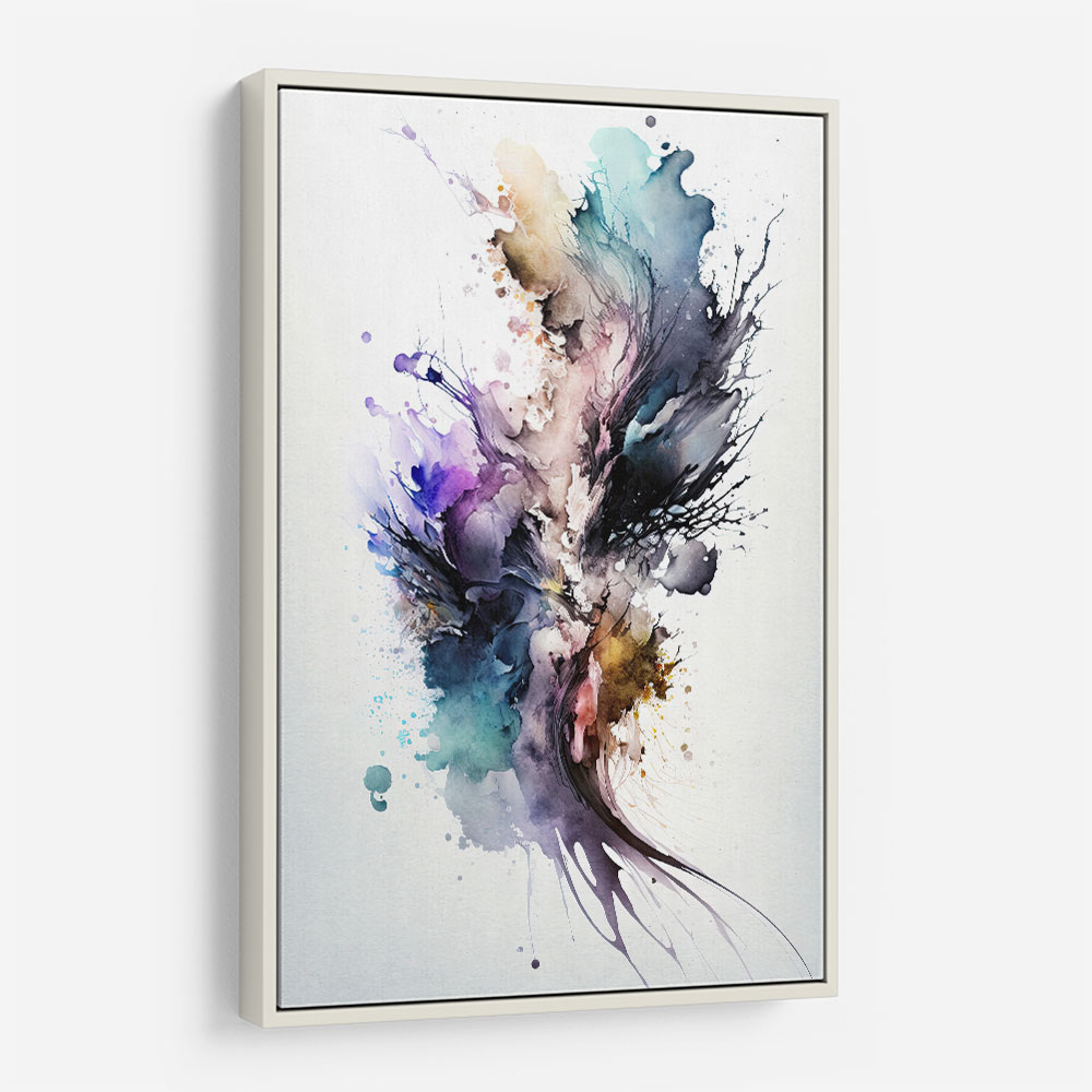 Ink Splash Abstract 44 Wall Art